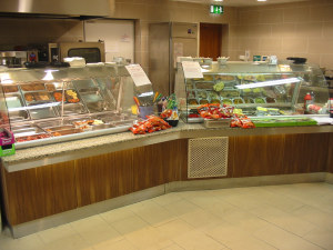Hot and Cold Deli display counters